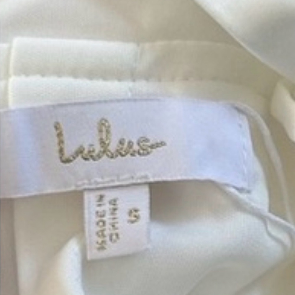 Lulus Women’s Satin Backless Gown in Bridal White Sz S - Picture 11 of 13